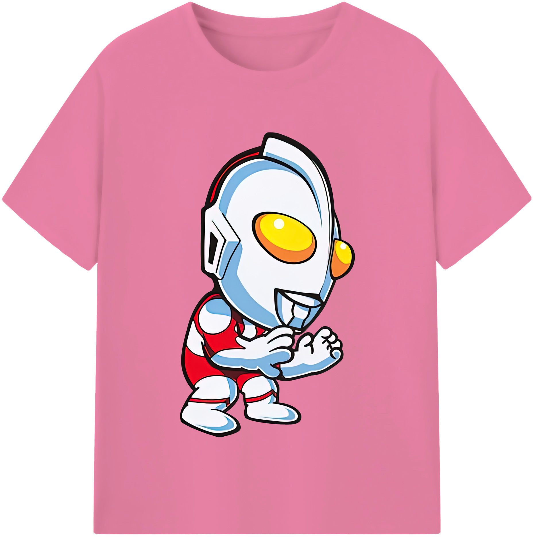 （画像用） ウルトラマン Ultraman 綿100％半袖Tシャツ（フロントプリント）